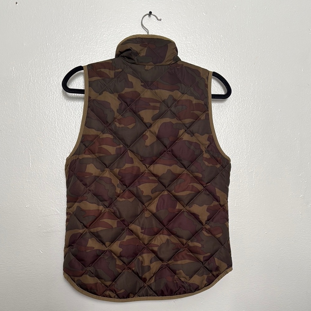 J. Crew Camouflage Quilted Vest - Picture 5 of 7